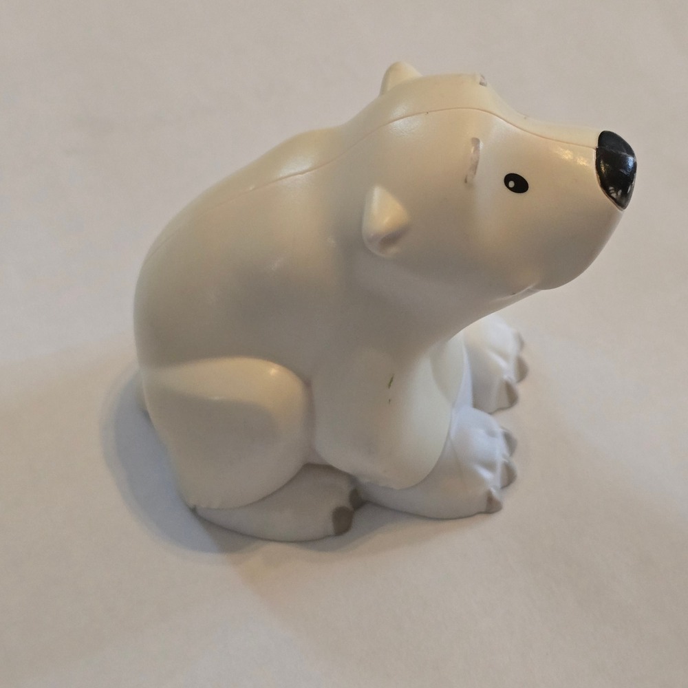 Fisher-Price‎ Little People Polar Bear Figure Unisex OS White Arctic GFL15 Toy